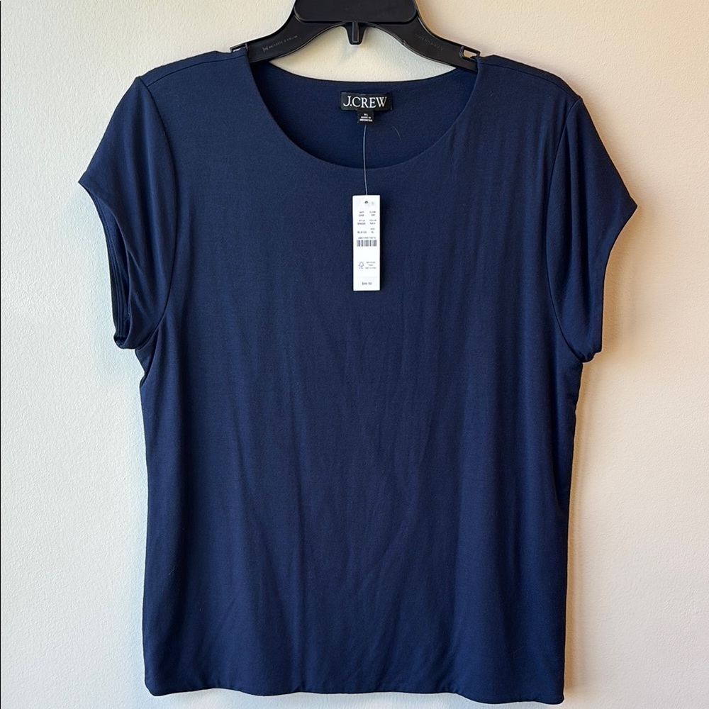 J. Crew NWT Navy Short Sleeve Tee